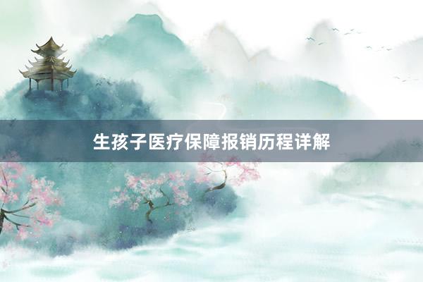 生孩子医疗保障报销历程详解